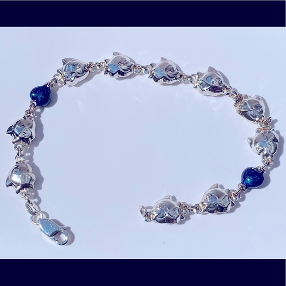 Very Original sterling Silver .925 Bracelet ❤️ - Picture 2 of 11
